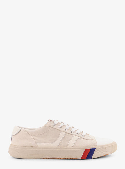 Pro Keds Canvas Low-Top Sneakers With Iconic Bicolor Detail Bianco