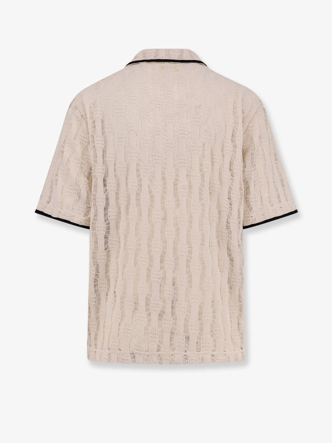 Woodbird Wb Sunny Granny Perforated Knit Shirt