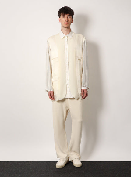 Maison Margiela Anonymity Of The Lining Reversible Wool Blend Blazer