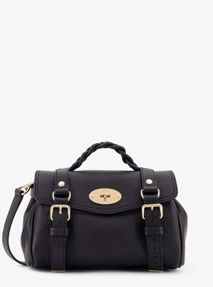 Mulberry Alexa Mini Leather Bag Uni Black