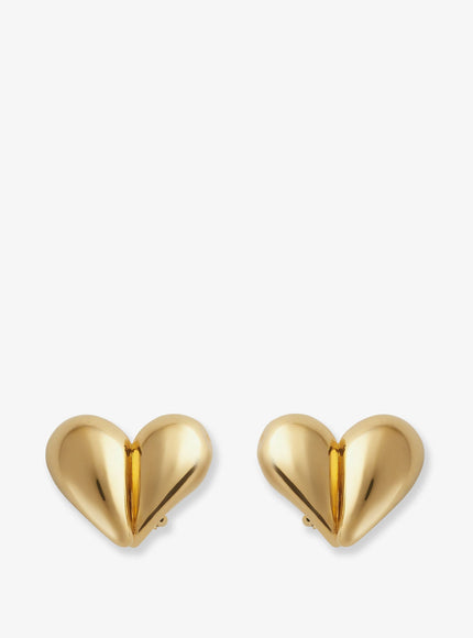 Bottega Veneta Silver Earrings Uni Yellow Gold