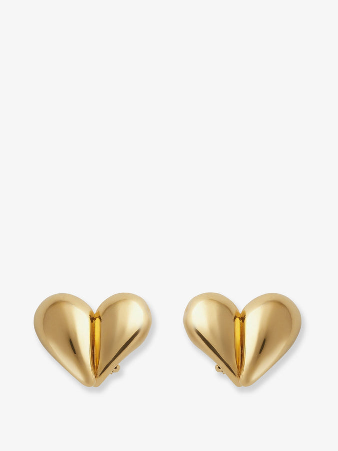 Bottega Veneta Silver Earrings Uni Yellow Gold