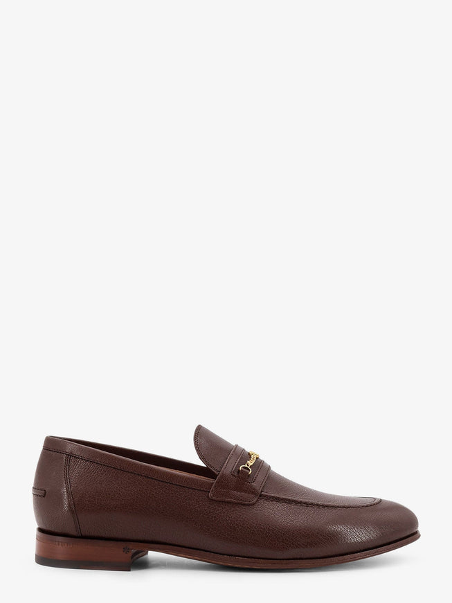 Valentino Garavani Valentino Garavani Vlogo Signature Leather Loafer Bark Brown