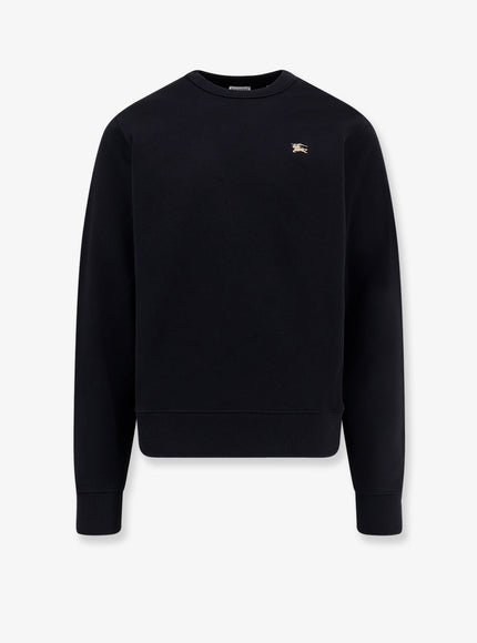 Burberry Cotton Sweatshirt With Logo Embroidery