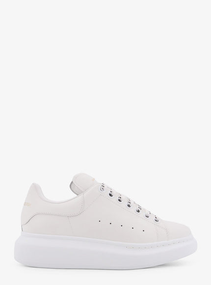 Alexander Mcqueen Oversize Leather Sneakers White