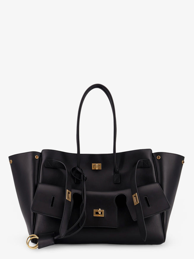 Balenciaga Carry All Bel Air Shoulder Bag Uni Black