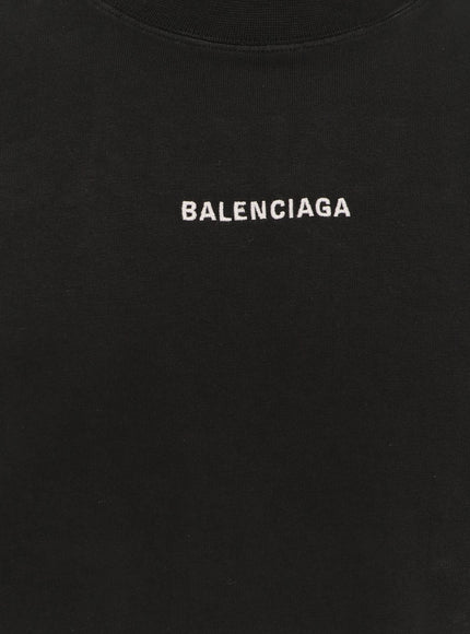 Balenciaga Cotton T-Shirt With Logo