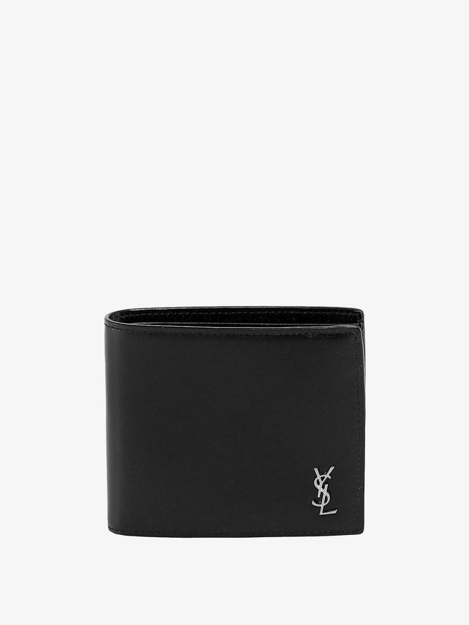 Saint Laurent Leather Wallet Uni Nero