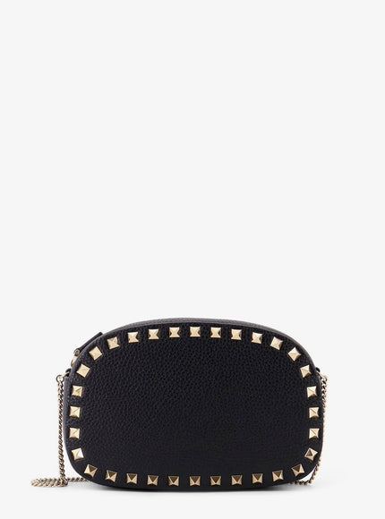 Valentino Garavani Rockstud Valentino Garavani Mini Leather Crossbody Bag Uni Nero