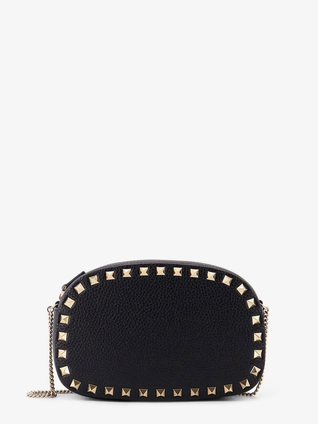 Valentino Garavani Rockstud Valentino Garavani Mini Leather Crossbody Bag Uni Nero