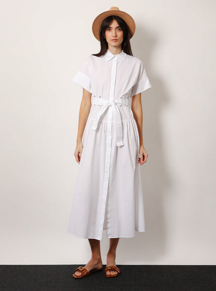 Max Mara Agoraio Cotton Chemisier Dress
