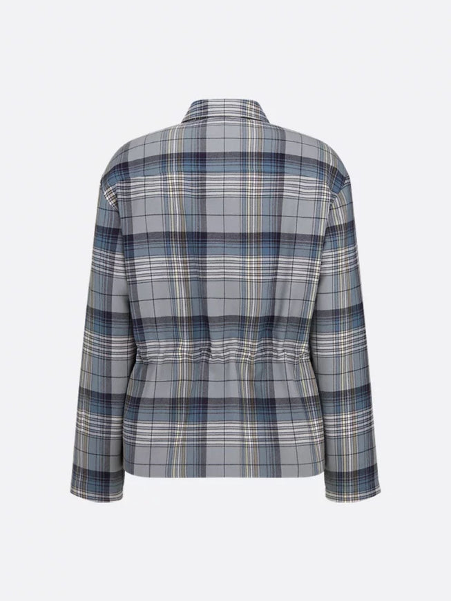 Dior Camcia Madras Con Chiusura Zip