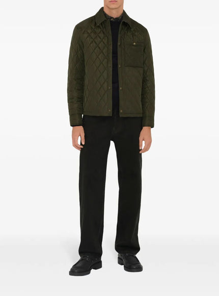 Burberry Quilted Jacket Shale