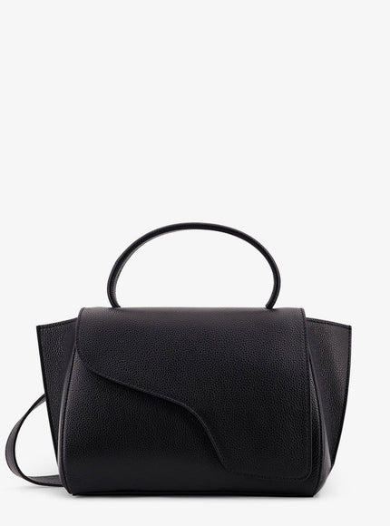 Atp Atelier Arezzo Leather Shoulder Bag Uni Black