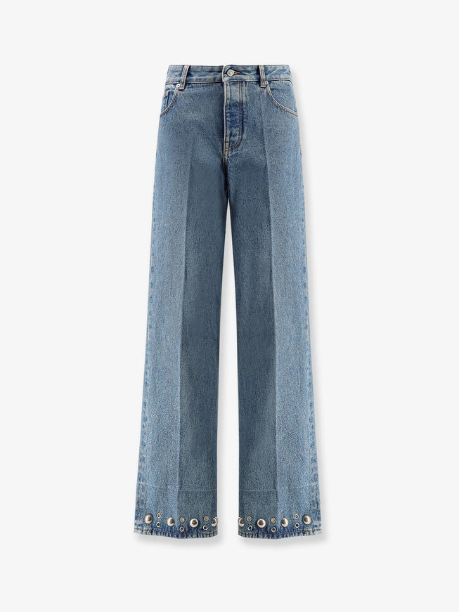 Valentino Jeans With Metal Details Jeans
