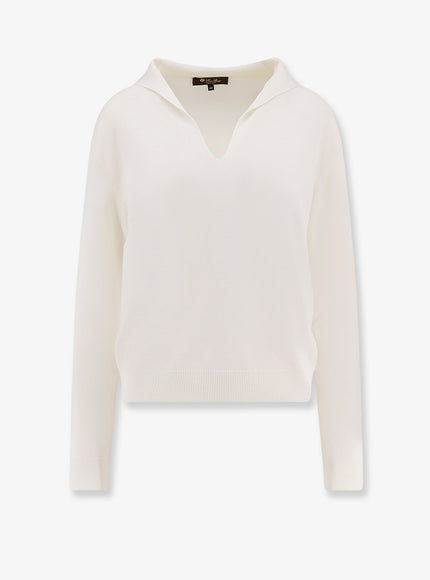 Loro Piana Siena Silk And Cotton Sweater Thrush