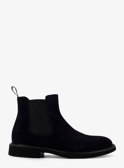 Doucal's Beatles Suede Ankle Boots Nero