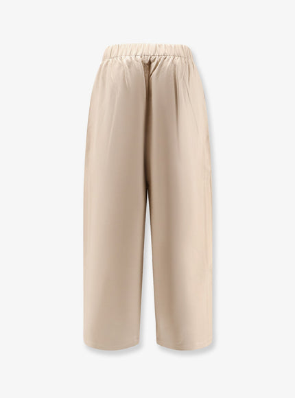 Max Mara Filovia Jogger Silk And Cotton Trousers