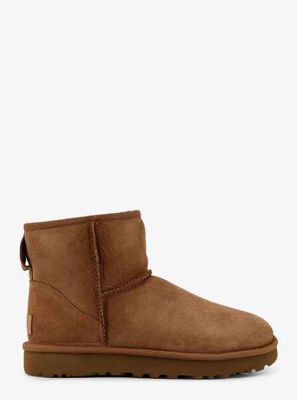 Ugg Classic Mini Ii Suede Ankle Boots Chestunt