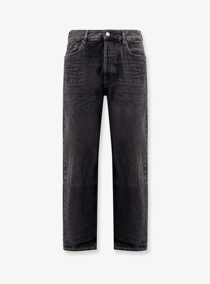 Saint Laurent Long Mick Black Denim Trousers Westwood Black