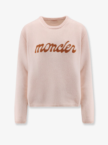 Moncler Wool And Cashmere Sweater Rosa