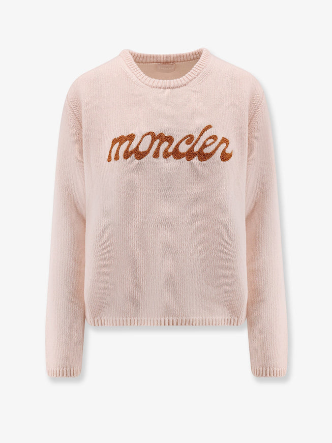 Moncler Wool And Cashmere Sweater Rosa