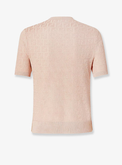 Fendi Ff Cotton And Viscose Sweater