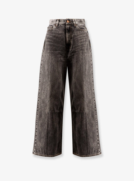 3X1 Skater Denim Trousers Grigio