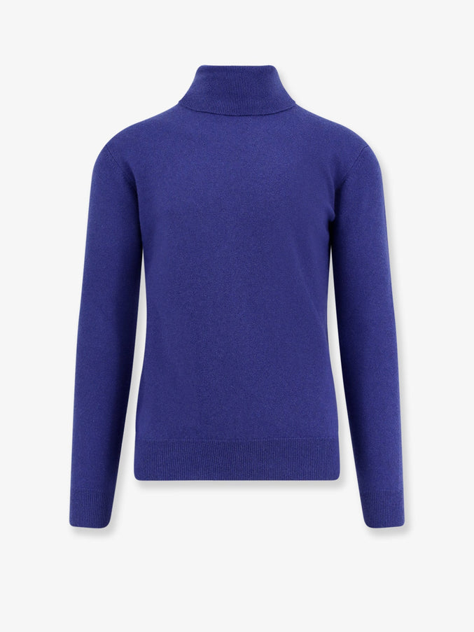 Saint Laurent Certified Cashmere Turtleneck Bleu Roi