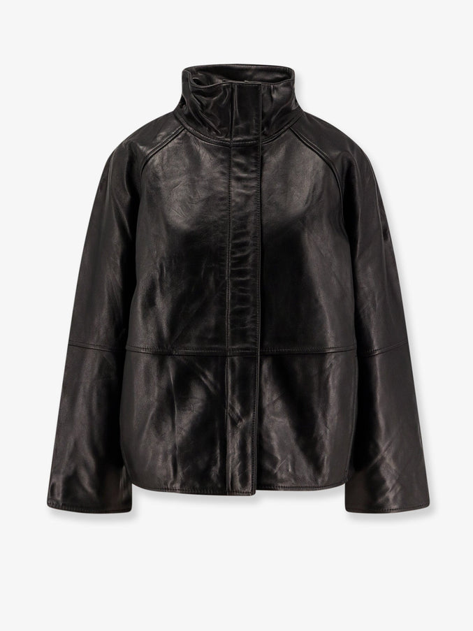 Soeur Gamma Leather Jacket Nero