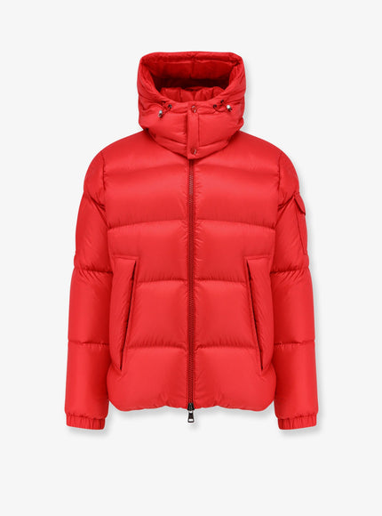 Moncler Couyere Recycled Nylon Down Jacket Rosso