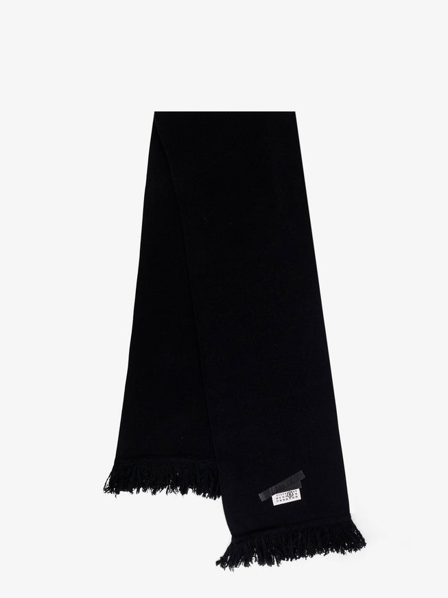 Mm6 Maison Margiela Wool Blend Scarf Uni Nero