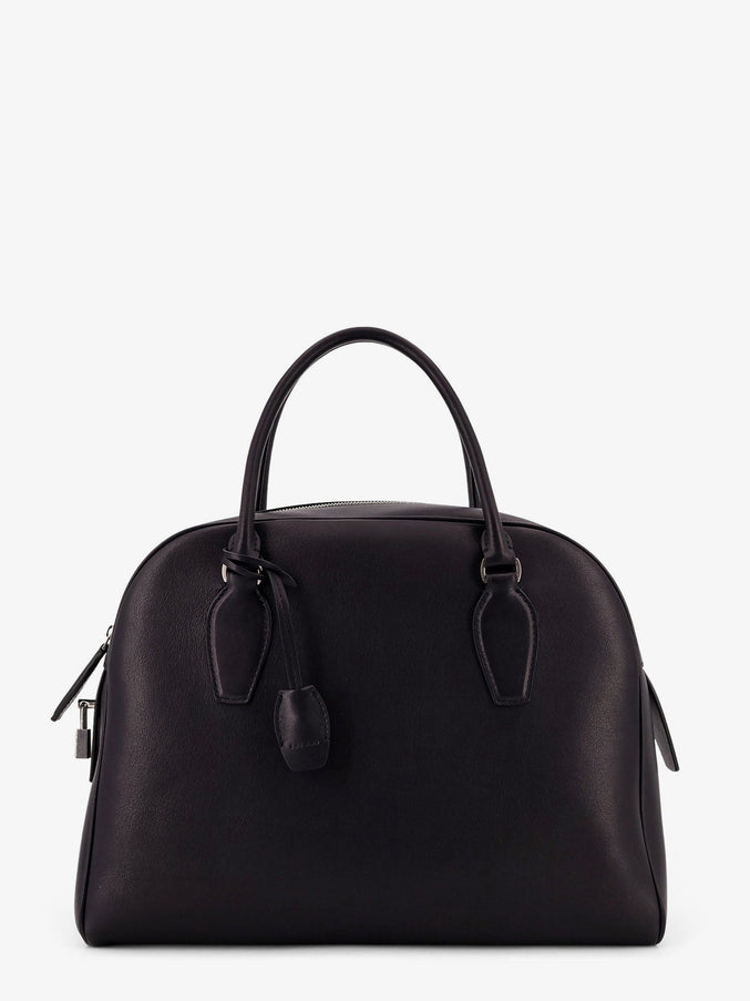 The Row India 12.00 Leather Handbag Uni Black Ans