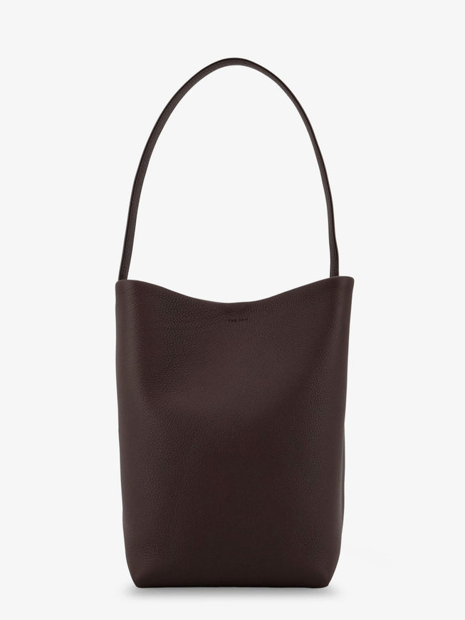 The Row Park Leather Shoulder Bag Uni Deep Brown