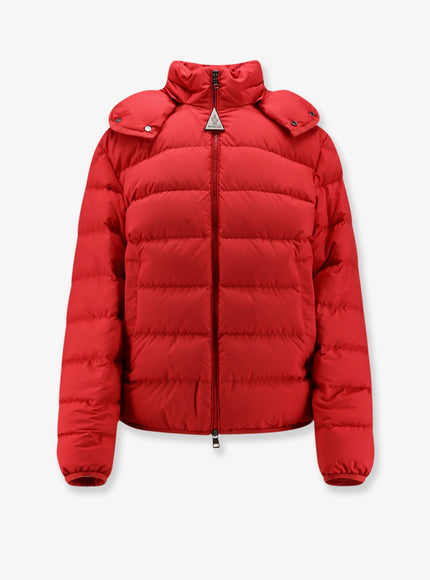 Moncler Montbrocq Nylon Down Jacket Rosso