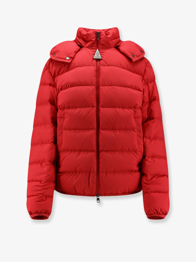 Moncler Montbrocq Nylon Down Jacket Rosso