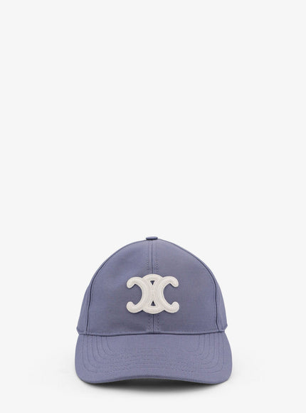 Celine Cotton Baseball Hat Periwinkle Blue