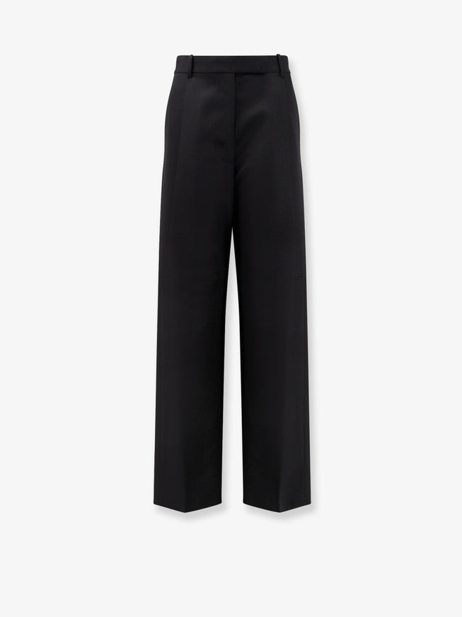 Tom Ford Pleated Wool Trousers Black
