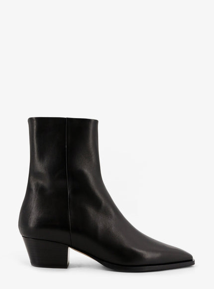 Aeyde Baba Leather Boots Nero