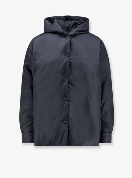 Aspesi Nylon Down Jacket With Thermal Insulation Navy