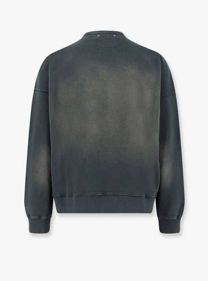 Golden Goose Deluxe Brand Cotton Sweatshirt With Distressed Effect