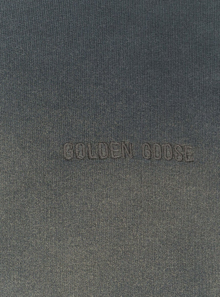 Golden Goose Deluxe Brand Cotton Sweatshirt With Distressed Effect