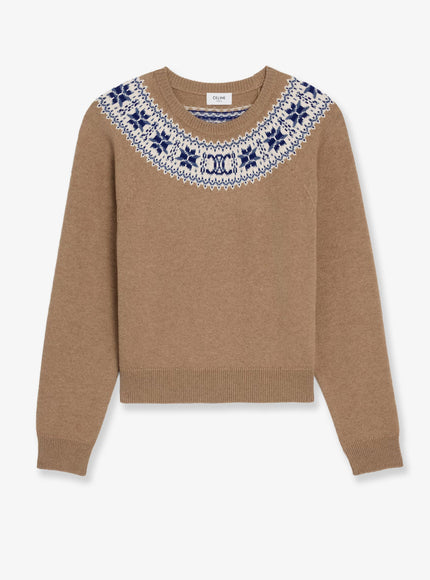 Celine Cashmere Sweater Camel