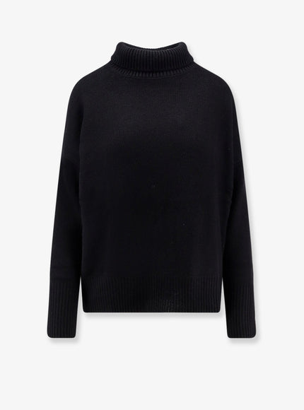 Lisa Yang Heidi Cashmere Turtleneck Black