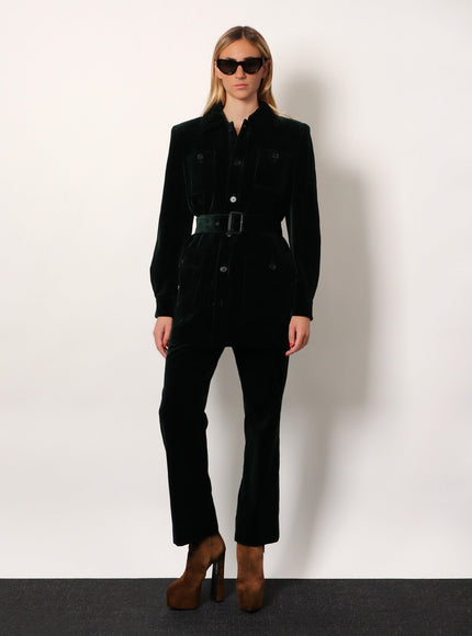 Saint Laurent Velvet Trousers