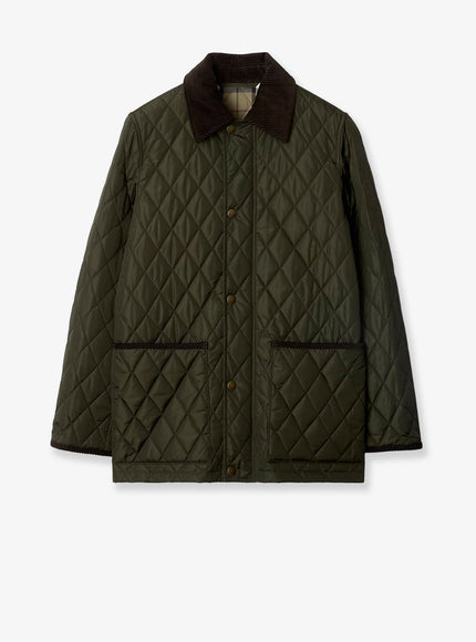 Burberry Broadway Quilted Nylon Jacket Shale Brush Ip Check