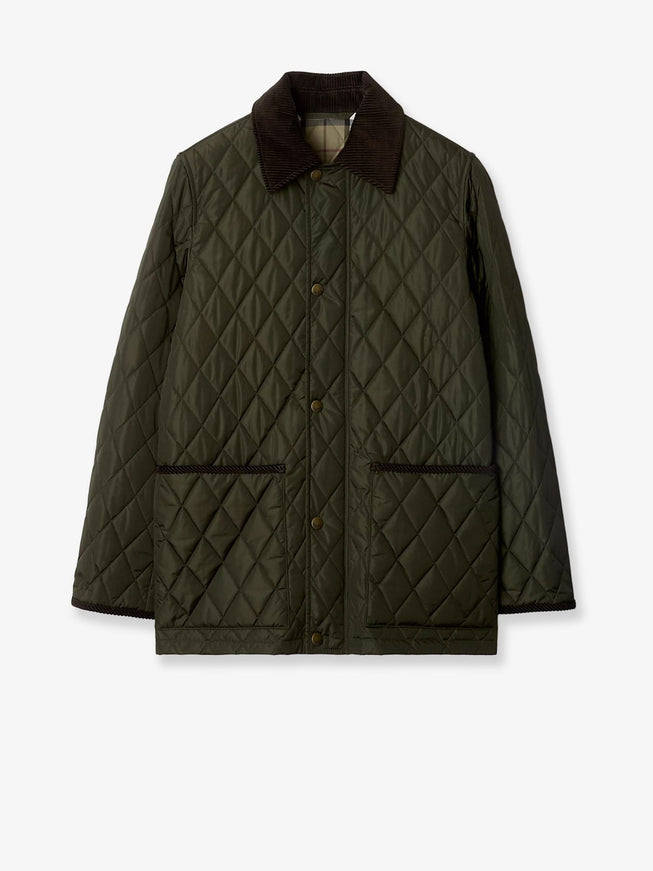 Burberry Broadway Quilted Nylon Jacket Shale Brush Ip Check