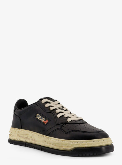 Autry Super Vintage Leather Low-Top Sneakers