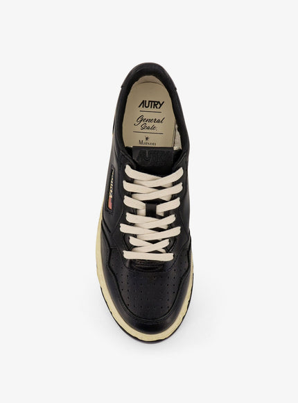 Autry Super Vintage Leather Low-Top Sneakers