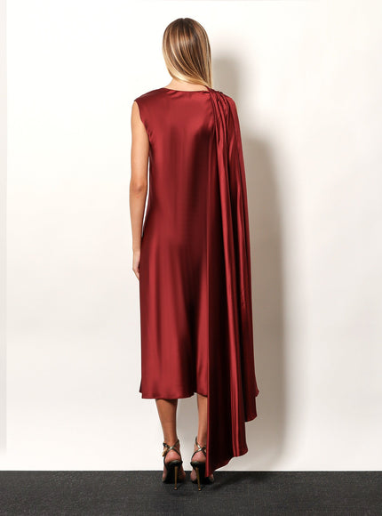 Max Mara Edolo Silk Dress 40 / Lampone Max Mara Edolo Silk Dress 40 / Lampone